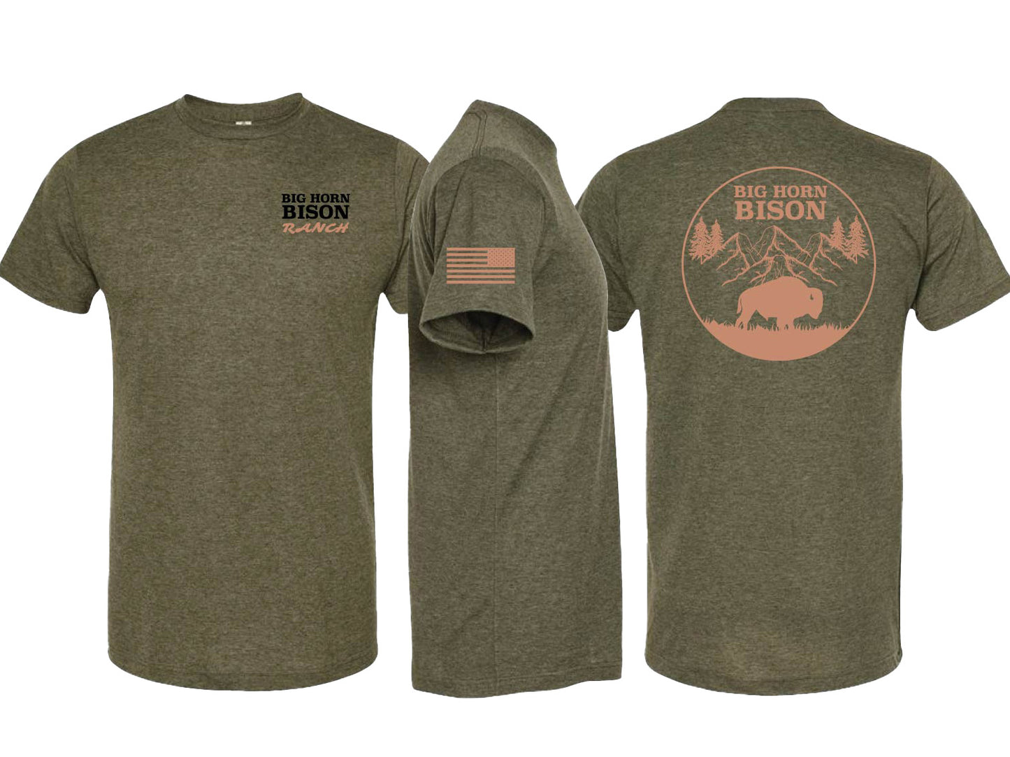 Big Horn Bison Ranch T-Shirts