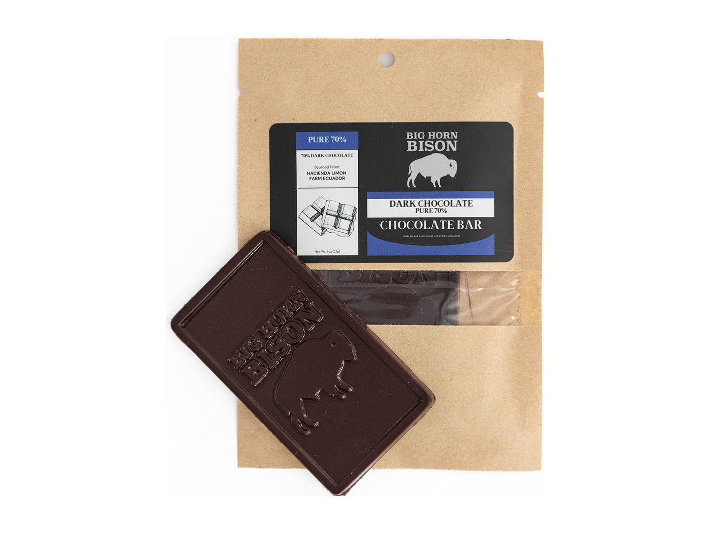 Chocolate Bar - Pure 70% Dark