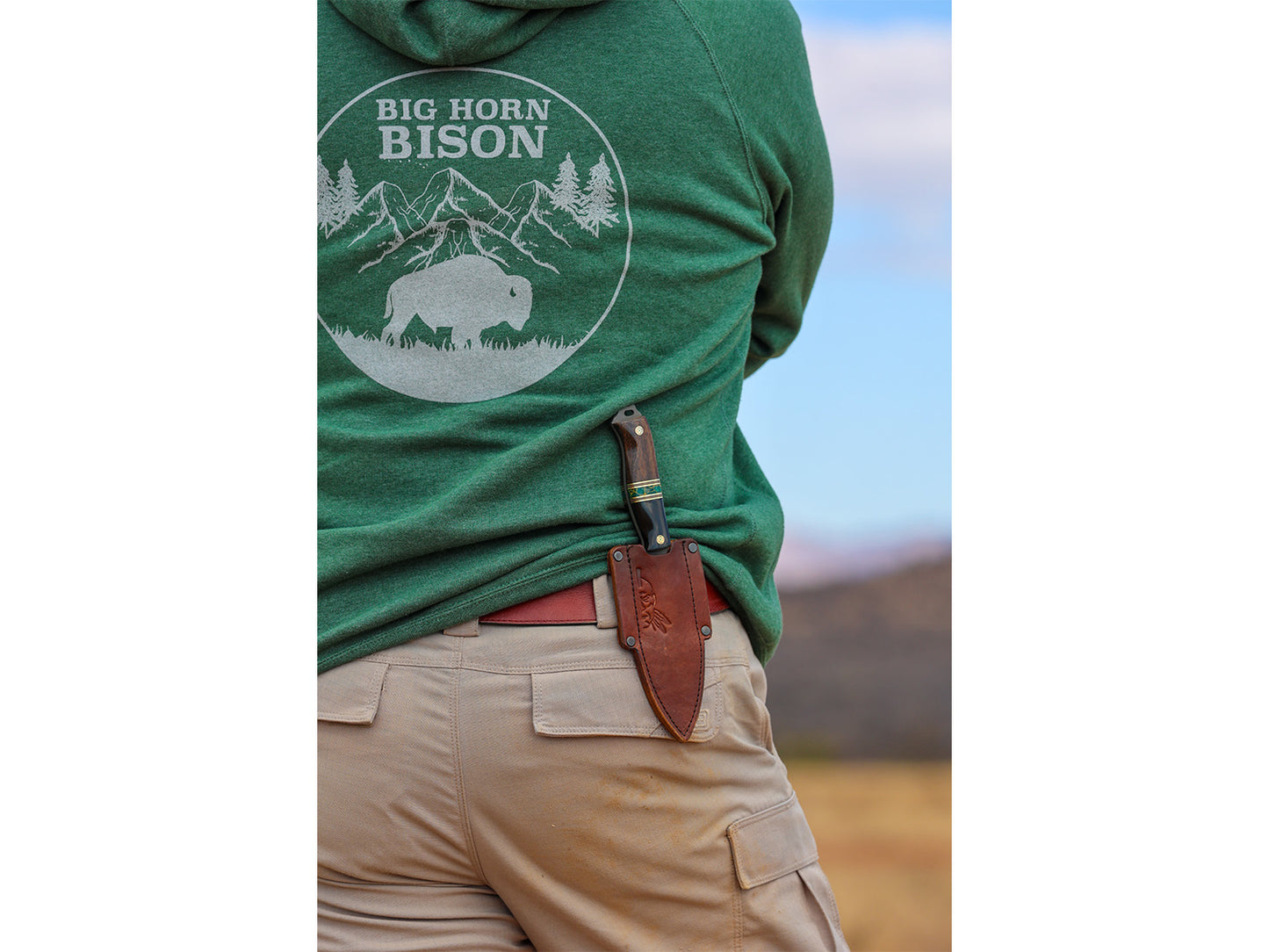 Big Horn Bison Ranch Hoodie