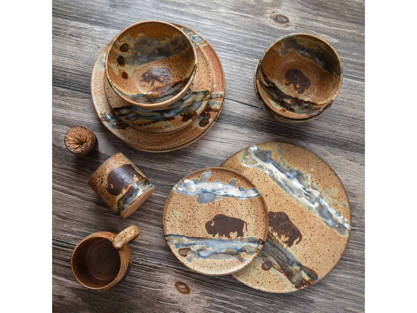 Handmade Cup Rust