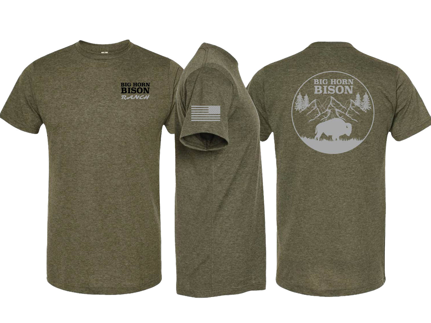 Big Horn Bison Ranch T-Shirts
