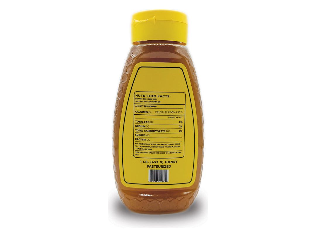 Wildflower Pasteurized Honey - 16 oz