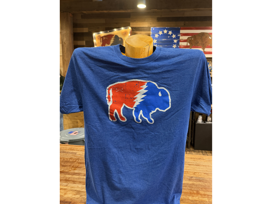 Blue Thunder Bison T-Shirt