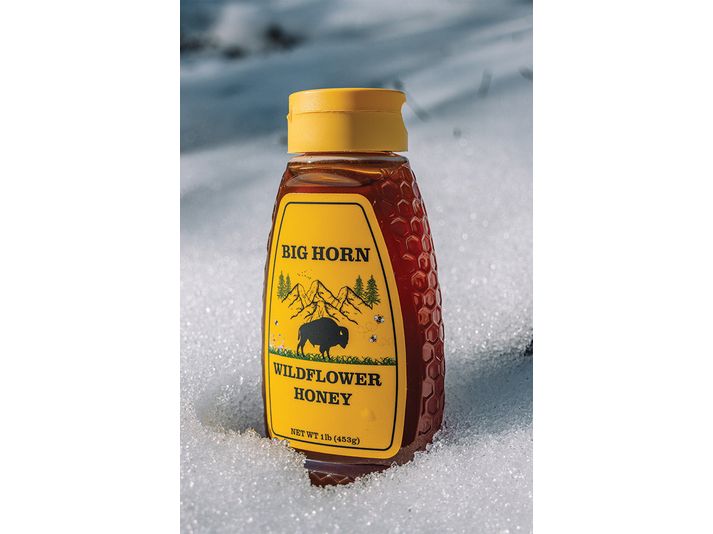 Big Horn Bison Wildflower Honey Pasteurized