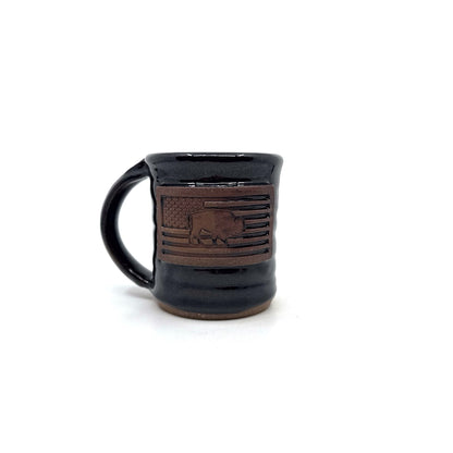 Handmade Bison Flag Mugs - 16 oz.