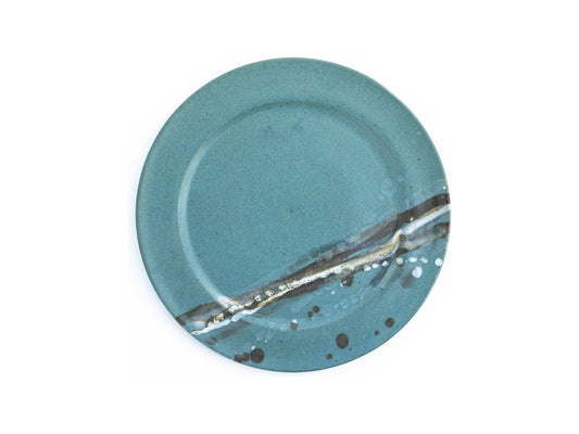 11" Plate Teal