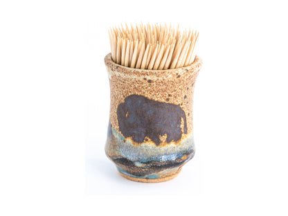 Toothpick Holder Rust