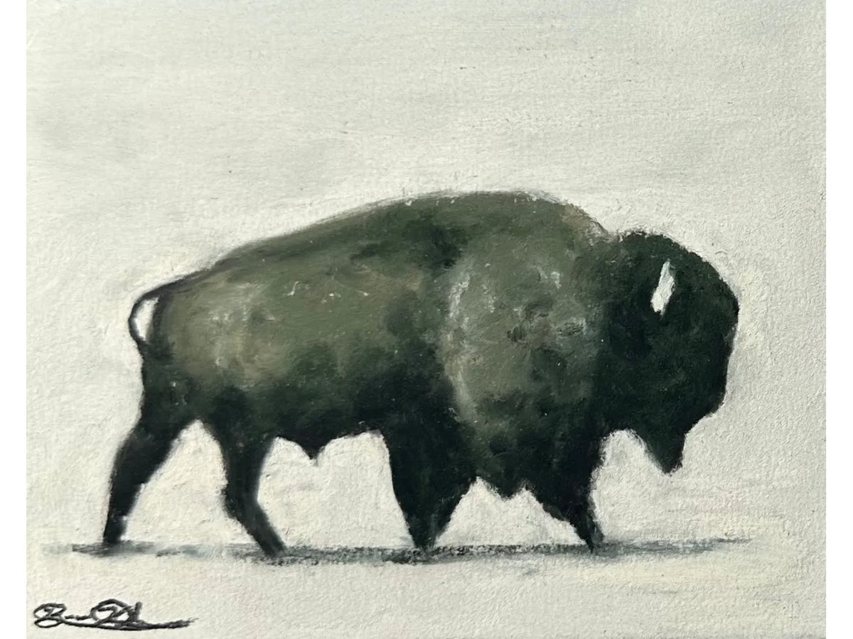 Big Horn Bison Beige/Green