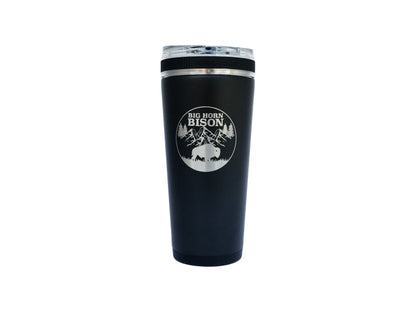 Big Horn Bison Branded 26 oz. Flex Travel Tumbler With Straw