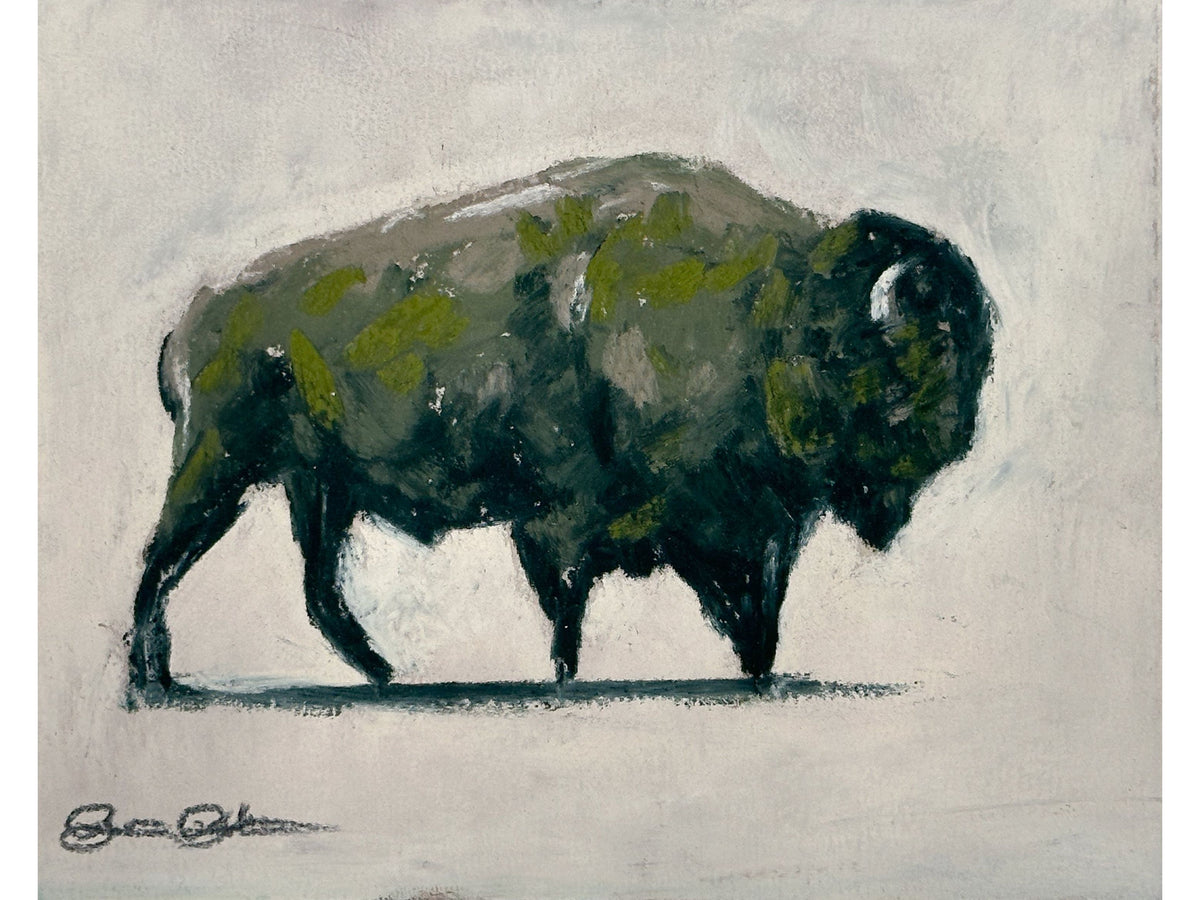 Big Horn Bison Grey/Green